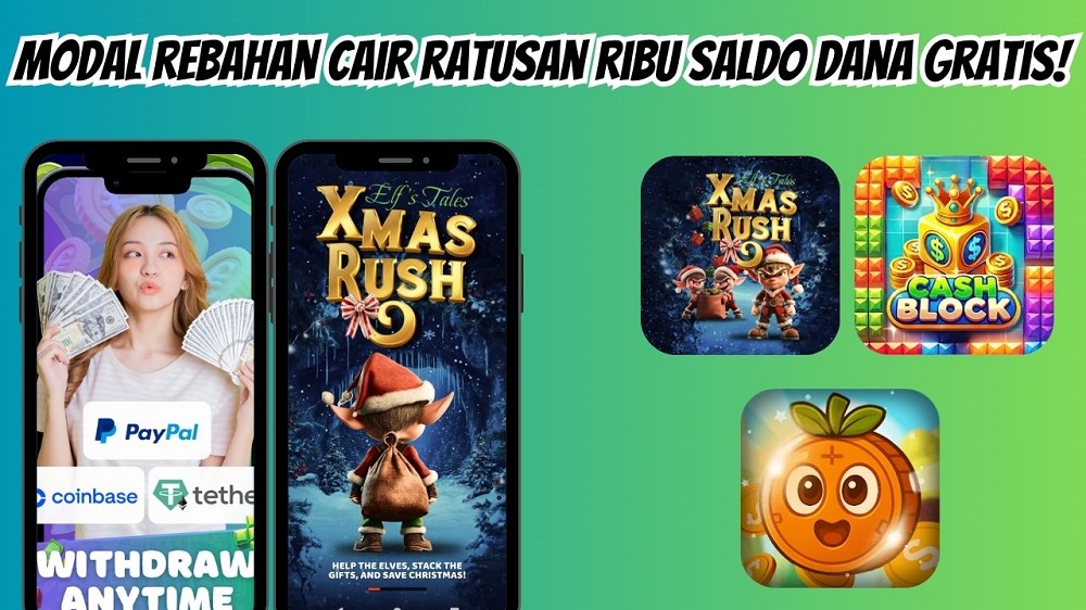 Modal Rebahan Bisa Cair Rp100.000 Saldo Dana Gratis? 3 Aplikasi Penghasil Uang Ini Bisa! Buktikan Sekarang