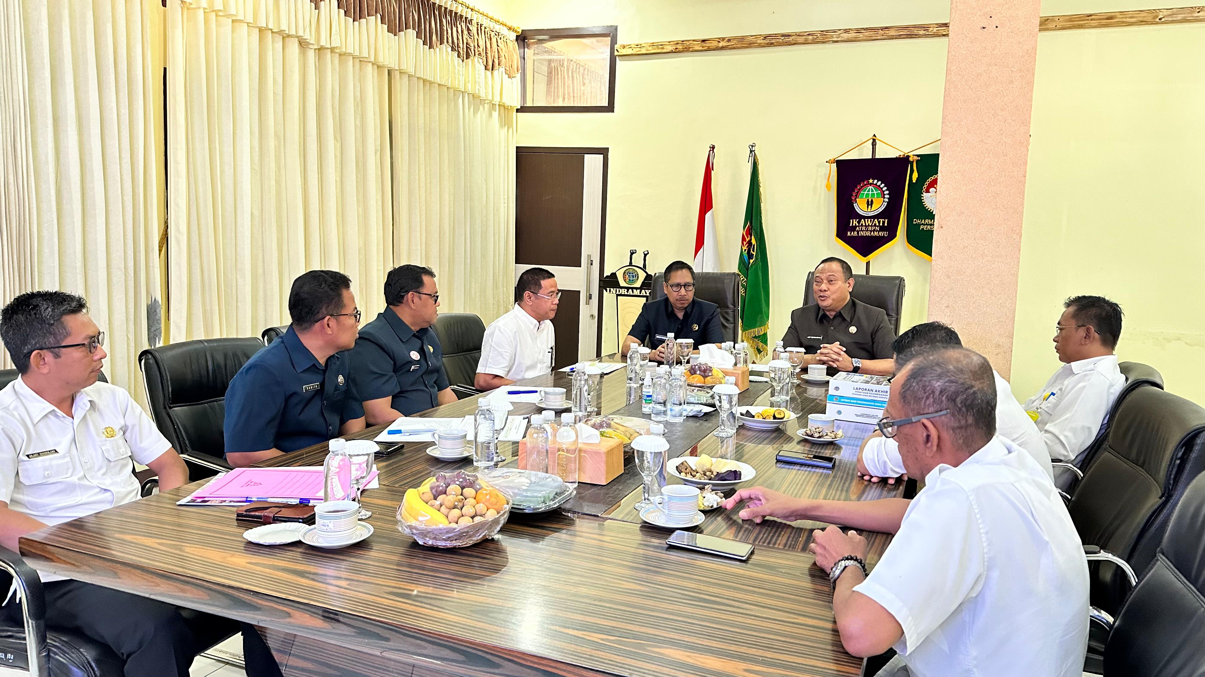 Pemkab Indramayu dan BPN Jalin Sinergi Padu, Sertifikasi Aset Daerah dan PTSL Semakin Cepat