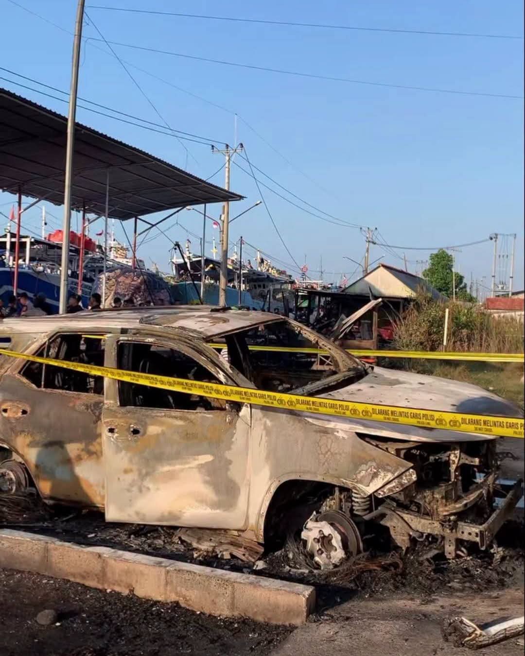 Kebakaran di Pelabuhan Karangsong Dipicu Korsleting Mesin Pompa Celup