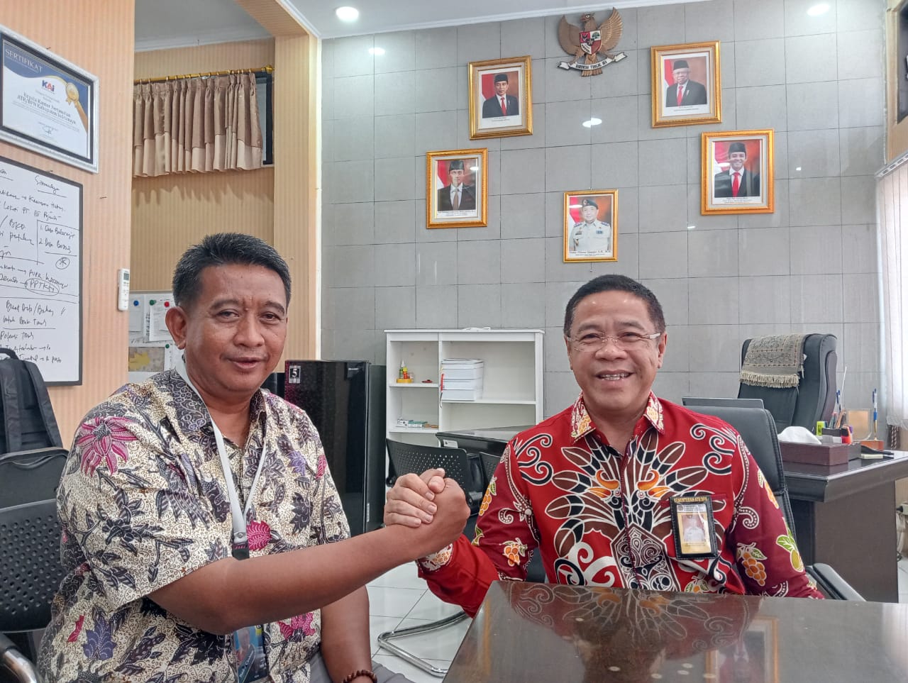 Kepala BPN Fredy :  Siap Maksimalkan Program PTSL