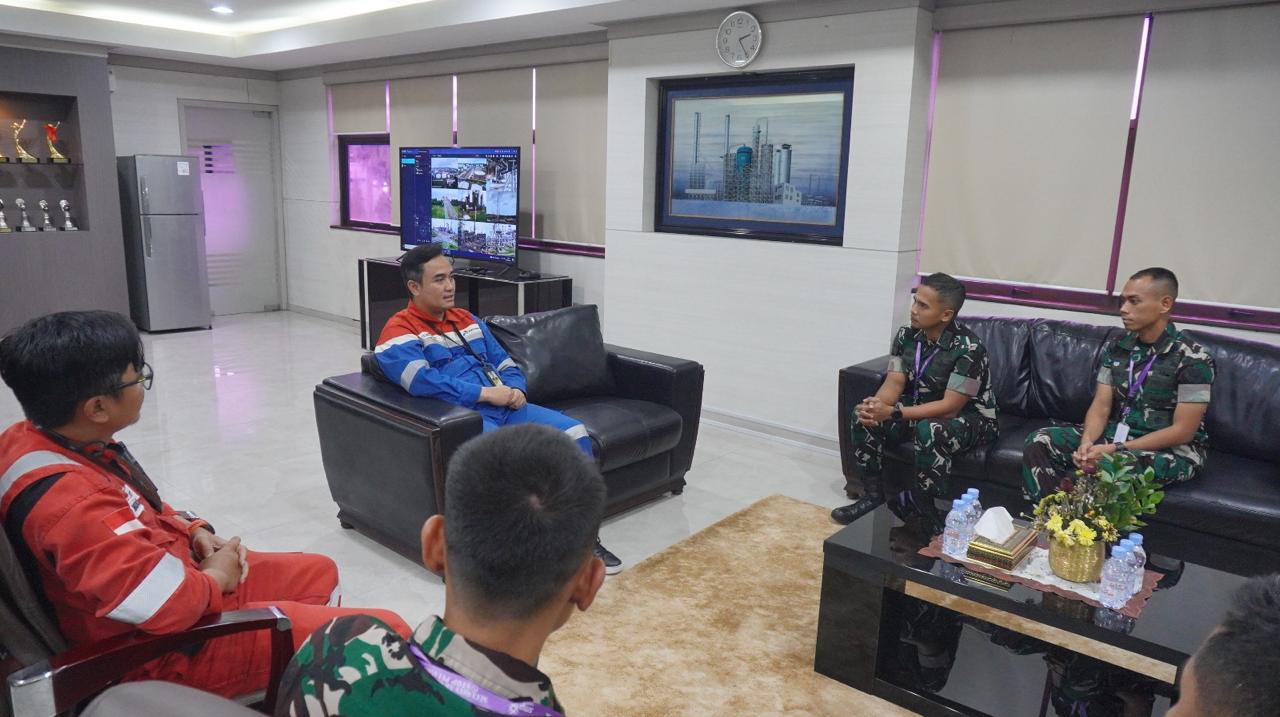 GM Kilang Balongan Terima Kunjungan Brigif TP 34/Cakra Buana dan Yonif TP 889/GW, Perkuat Sinergi Pengamanan 