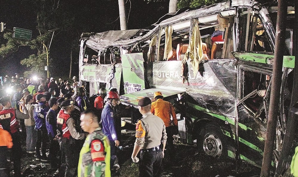 PO Bus Putera Fajar Yang Bawa Rombongan SMK Lingga Depok Bodong, Asal ...