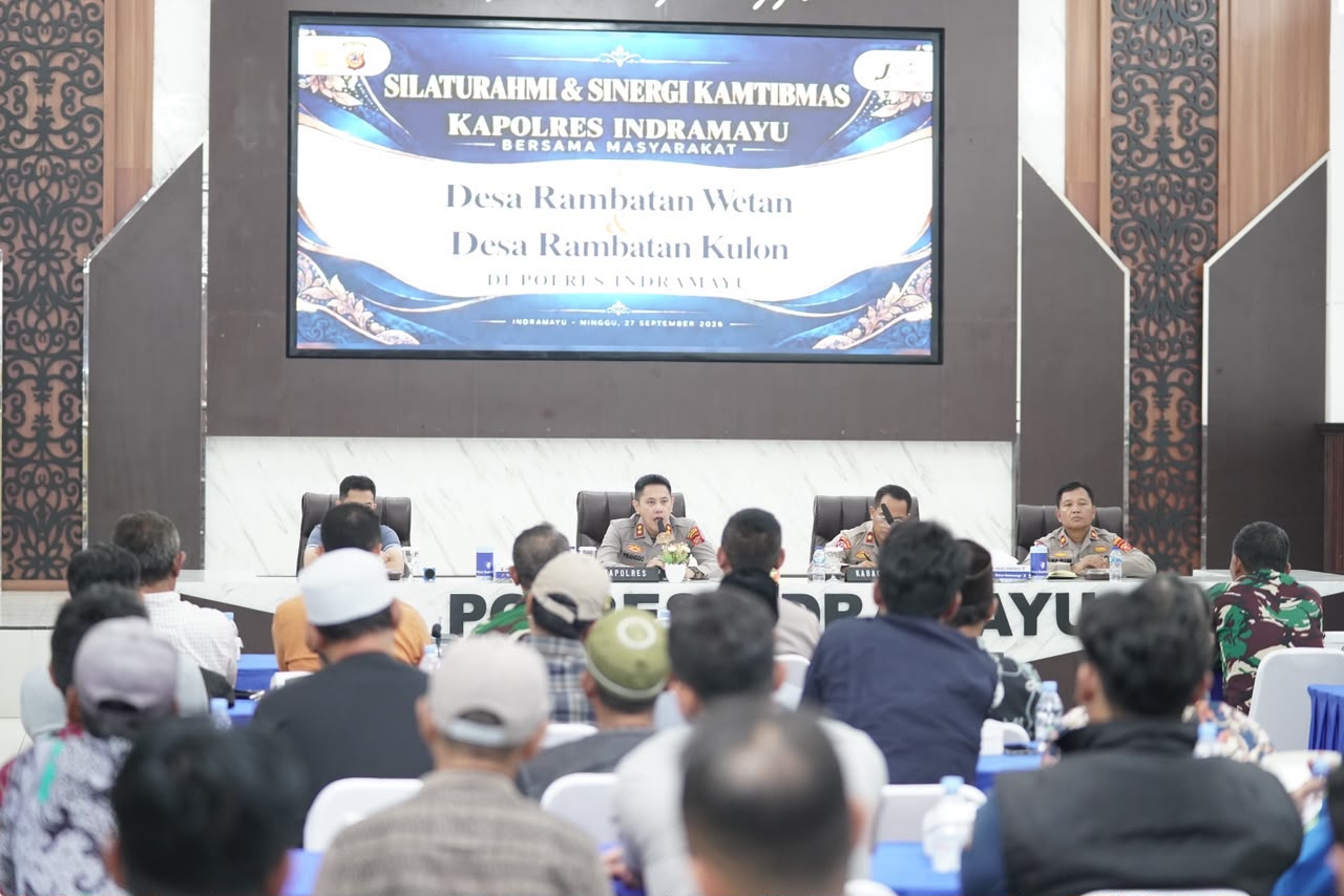 Polres Indramayu Gelar Silaturahmi, Warga Diimbau Tak Terprovokasi Pasca-Penganiayaan