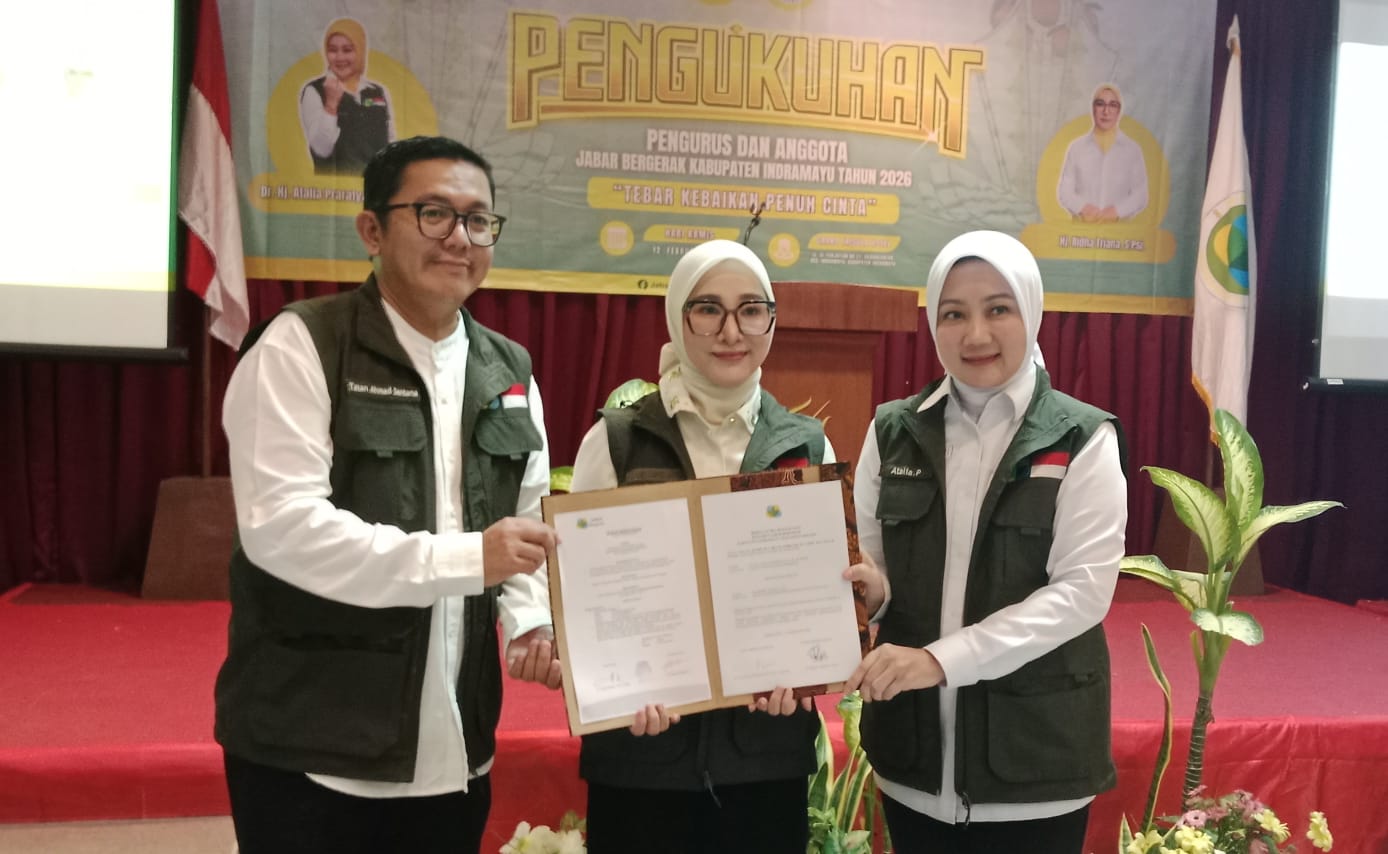 Ridha Triana Nahkodai DPC Jabar Bergerak Kabupaten Indramayu