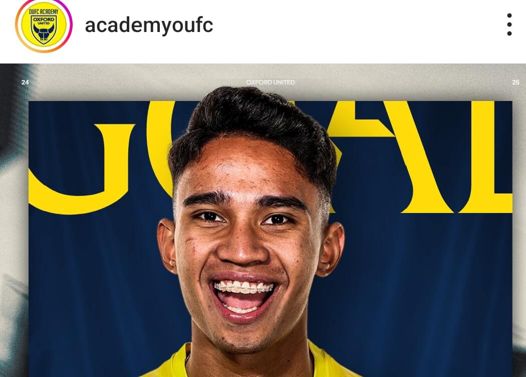 Marselino On Fire! Cetak 2 Gol Bersama Tim Akademi Oxford United, Otw Debut Lagi? 