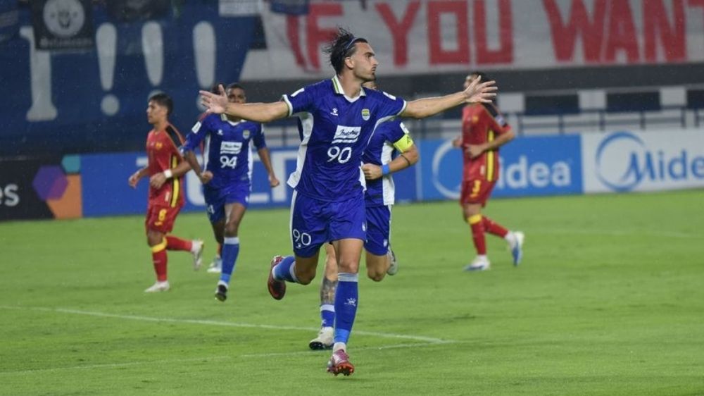 Persib Kalahkan Selangor FC 2-0, Adam Alis dan Andrew Jung Antar Maung Bandung Perkasa di Puncak Grup G