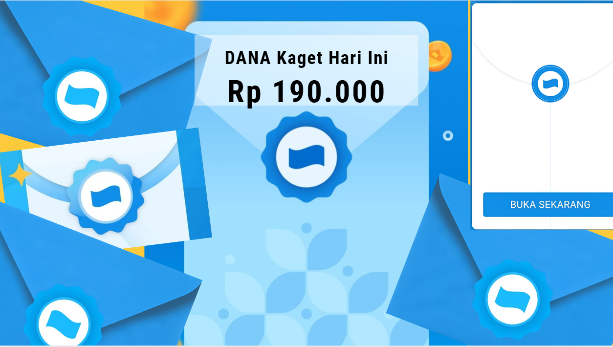 Klaim Amplop Berisi Rp 190.000 Official dari DANA, Temukan Link DANA Kaget Terbaru Hari Jumat 24 Januari 2025