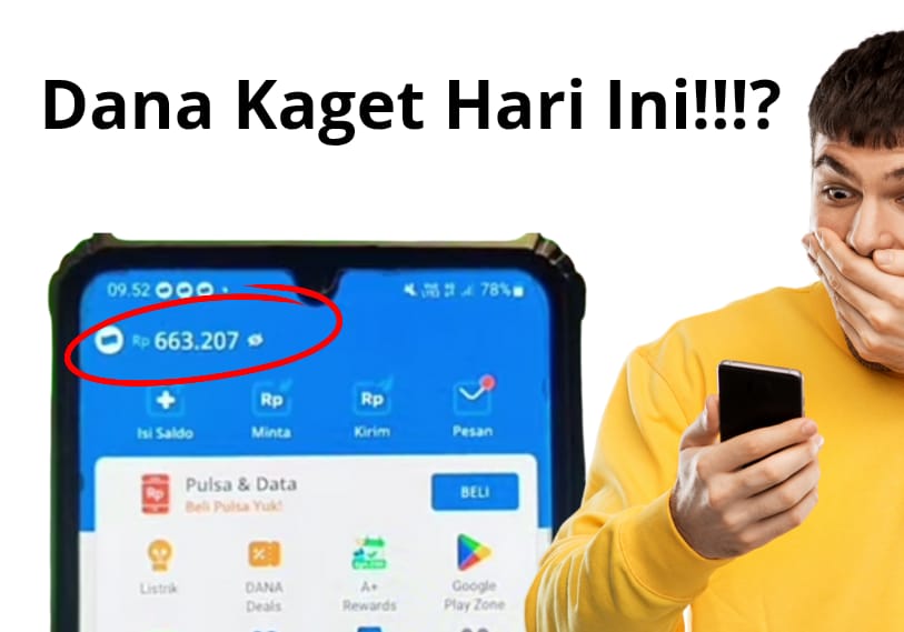 Selamat! Akun Kamu Dapat Saldo Gratis Rp679.310 dari Dana Kaget Hari Ini, Cek Notifikasi!