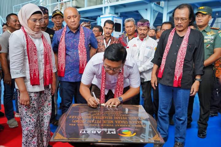 Asosiasi Bank Benih Tani Indonesia (AB2TI) Bangun Rice Milling Plant di Widasari 