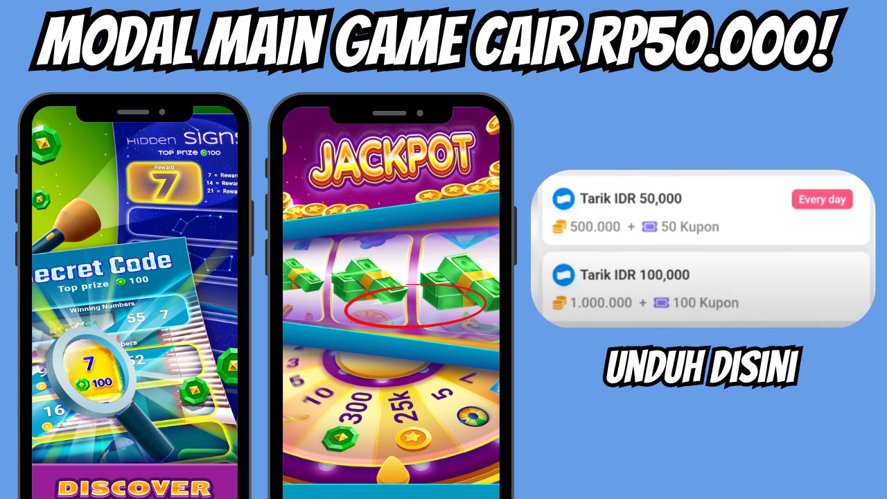 Langsung Dibayar Selesai Main, Dapatkan Saldo Dana Gratis Rp50.000 Lewat Aplikasi Penghasil Uang Ini! 