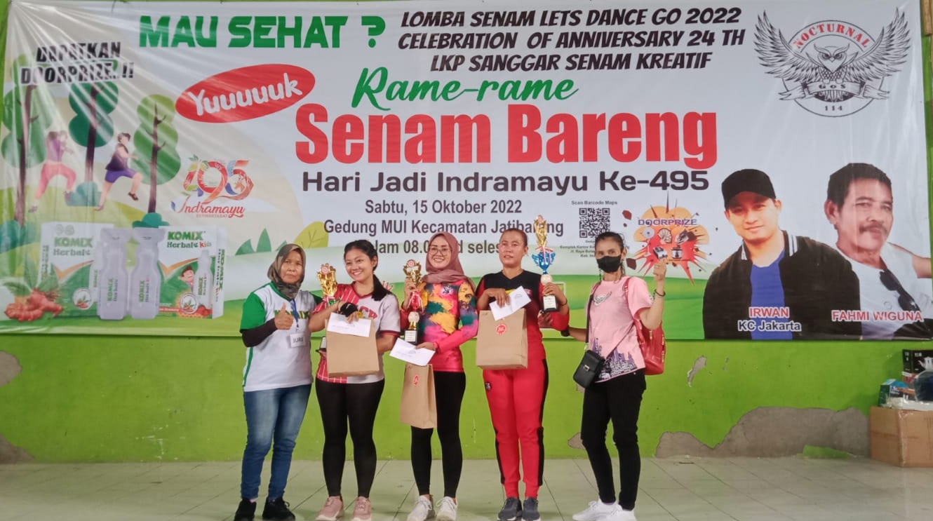 Dari Lomba Senam Let's Dance Go 2022 Celebration LKP Sanggar Senam Kreatif