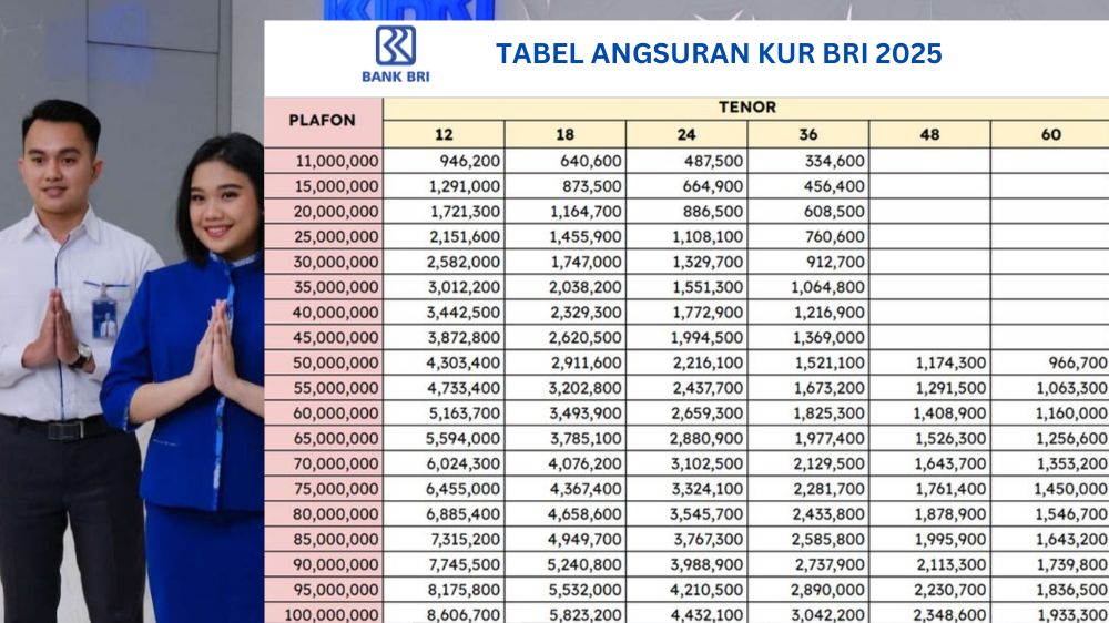Bunga KUR BRI 2025 Resmi Jadi 3 Persen, Pinjaman UMKM Kini Lebih Terjangkau dengan Cicilan Super Ringan