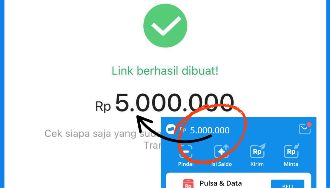 Full Berkah, Akun DANA Anda Berhak Klaim Saldo DANA Kaget Gratis Hari Jumat Sebesar Rp5.000.000
