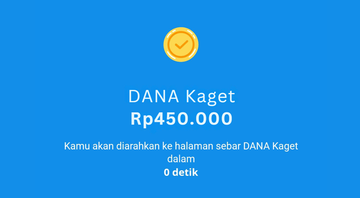 Selamat Kamu Dapat Saldo DANA Gratis dari DANA Kaget, Klaim Sekarang Juga Agar Langsung Cair ke Dompet Digital