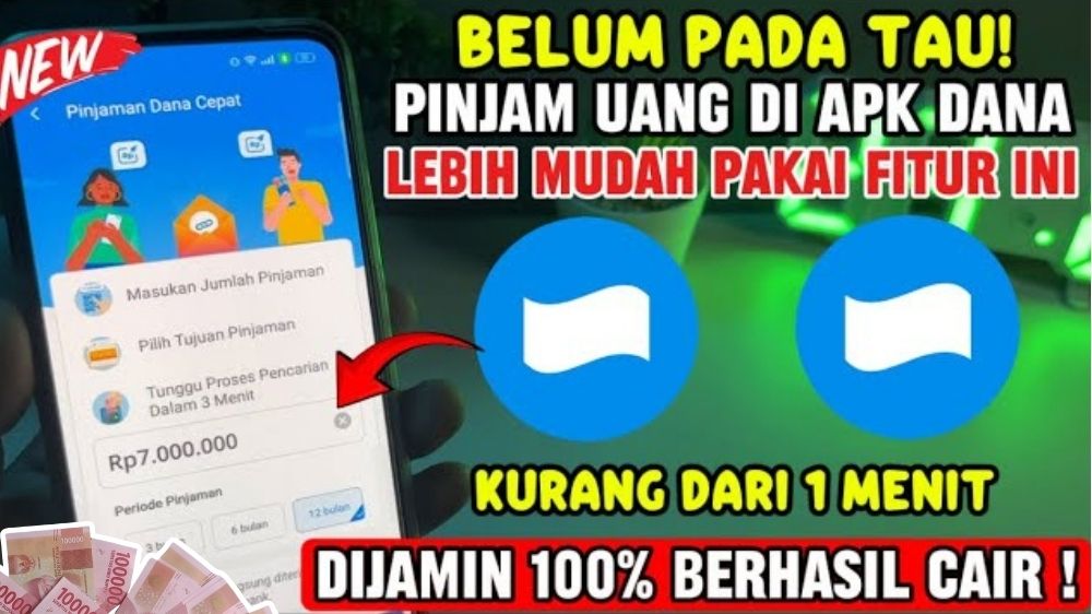 Pinjaman Saldo Dana Langsung Cair Rp500 Ribu ke Dompet Elektronik Lewat DANA Instan Terbaru Tanpa Paylater