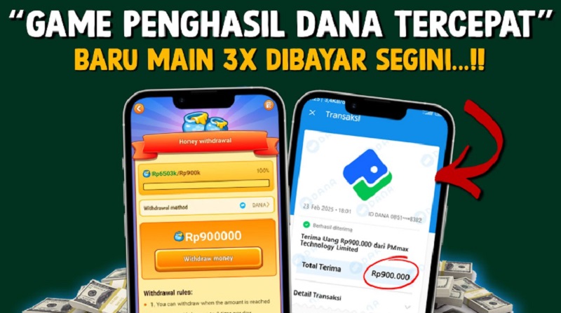 Hasilkan 900 Ribu Rupiah Dalam Semalam Ini Dia Aplikasi Penghasil Saldo DANA Tercepat 2025
