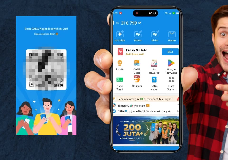 Cihuy! Klaim Link Saldo Dana Kaget Rp462.500 Hari Ini, Buruan Ambil Siapa Cepat Dia yang Dapat!