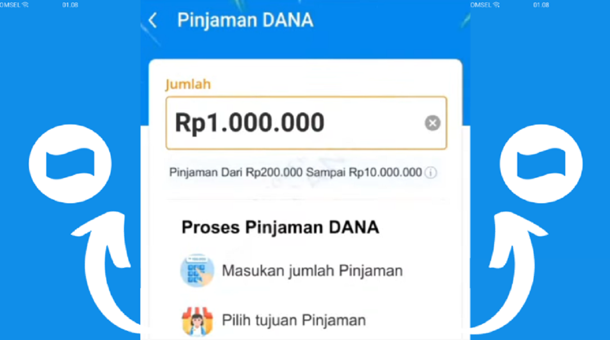 Cara Baru Pinjam Saldo Dana Tanpa Harus Pakai Fitur Dana Paylater atau Minta Saldo: Bisa Pinjam Hingga 1 Juta!