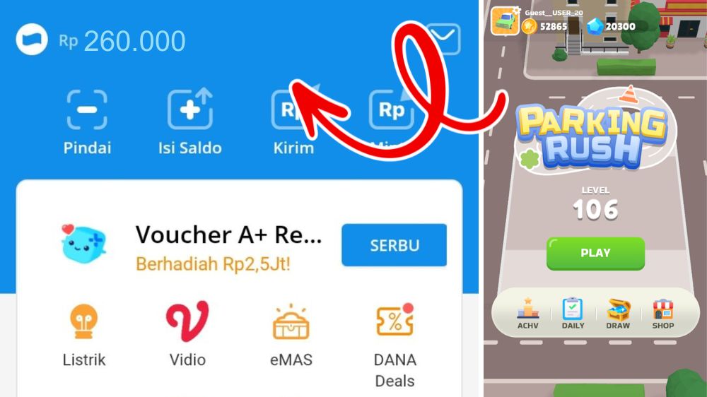 Sekali Login Dapat Rp260.000 Langsung Masuk e-Wallet! Apk Penghasil Saldo Dana 2025 ini Terbukti Membayar