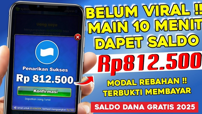 Main 10 Menit Dapat Uang Rp800.000 Ini Aplikasi Penghasil Saldo DANA Terbaru dan Tercepat