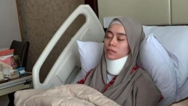 Pasca Dianiaya Rizky Billar, Begini Kondisi Lesti Kejora dengan Leher Pakai Gips