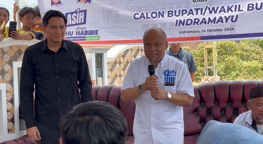 Datangi Nelayan Karangsong Ilham Habibie dan Lucky Hakim Bawa Program Mina Politan