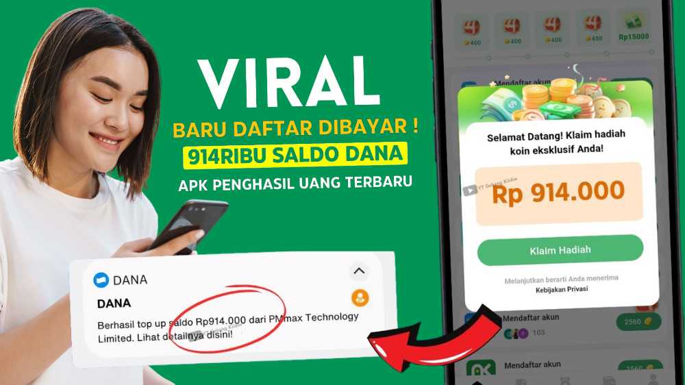 Tips Aman Dapat Rp914.000 dari EarnBay, Cuma Login dan Kerjakan Misi Langsung Cair ke E-Wallet Kamu!