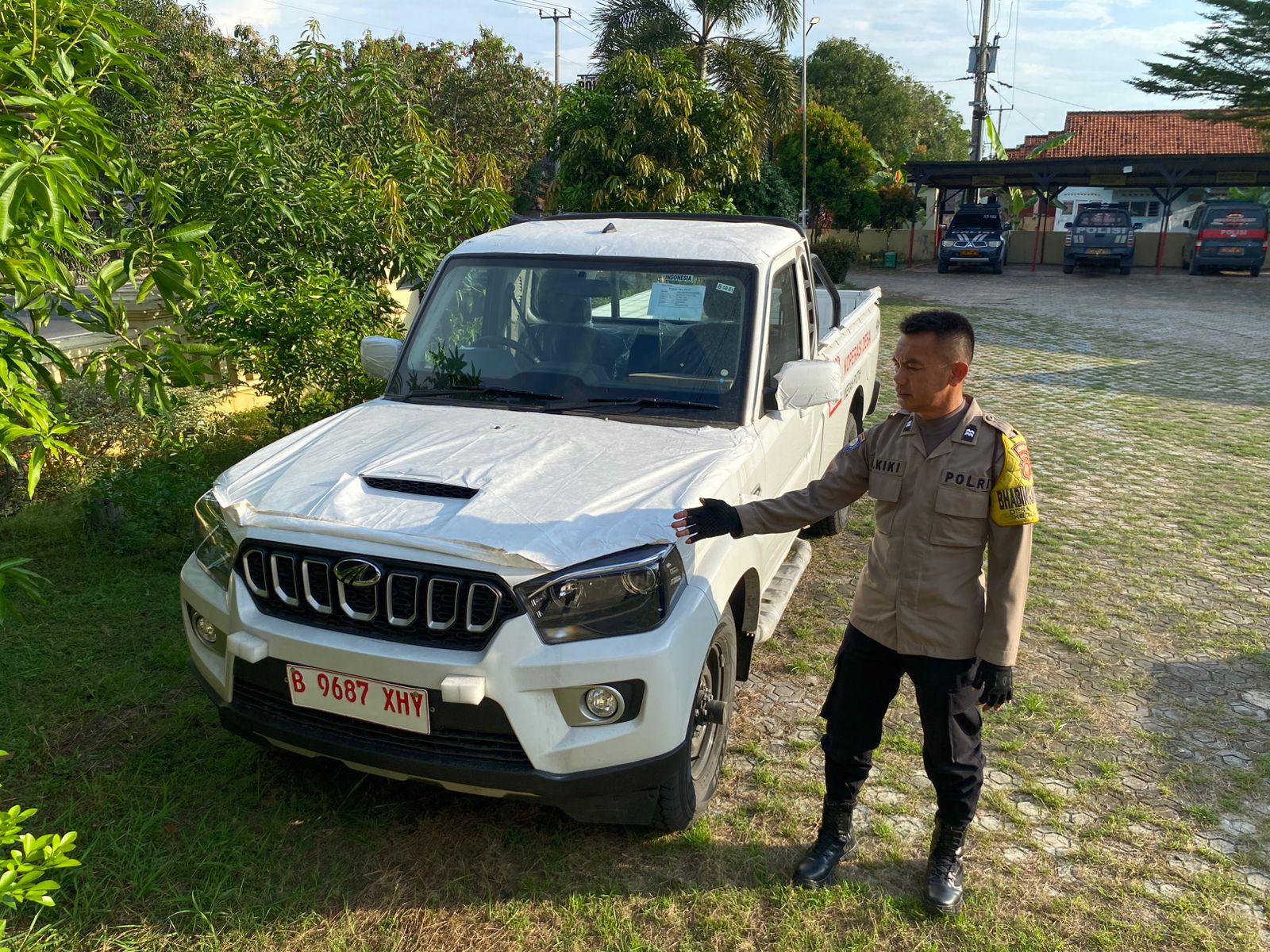 Tiga Santriwati Ponpes di Indramayu Tertabrak Mobil Pikup Kopdes