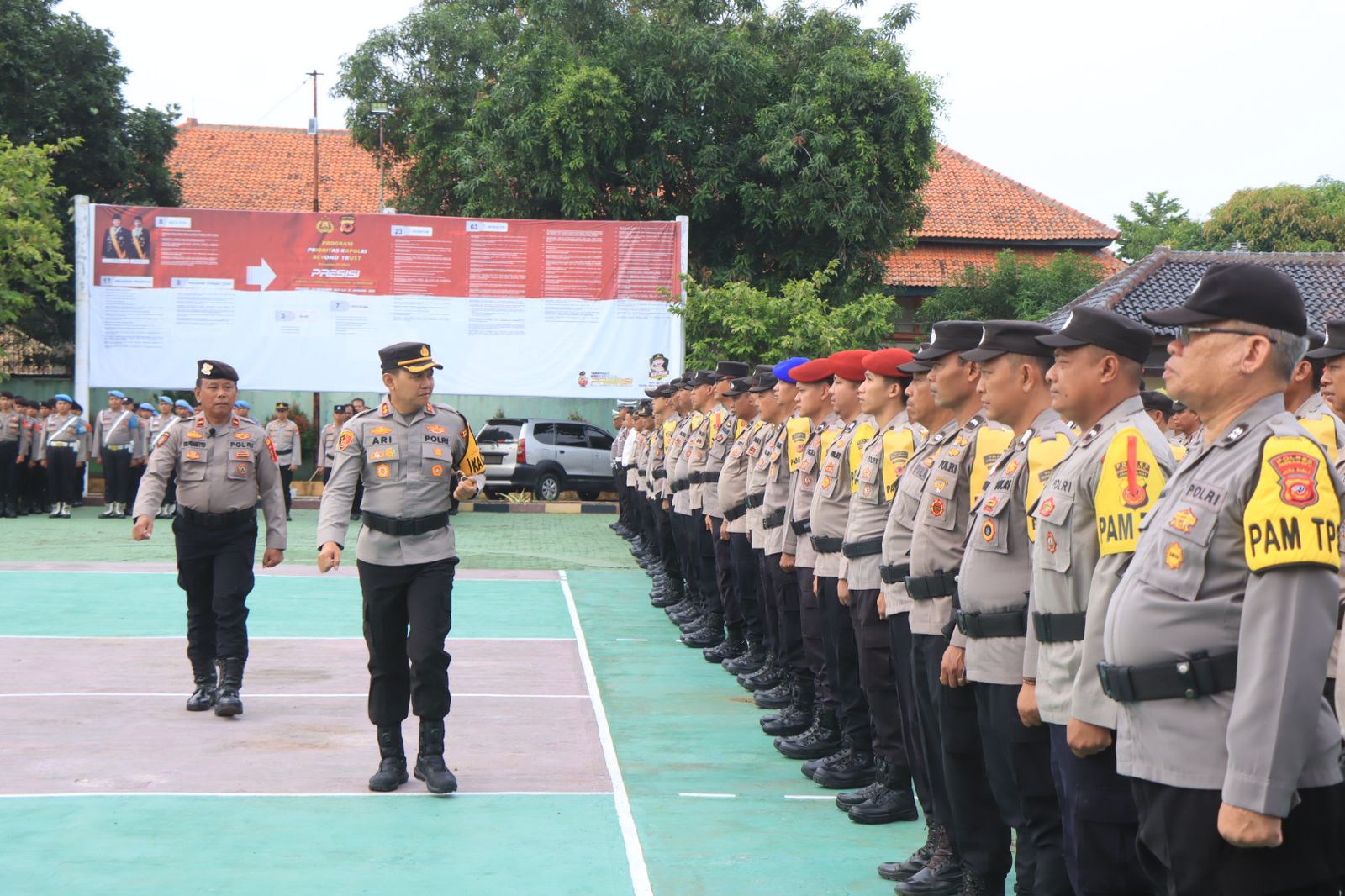 Personel Polres Indramayu Siap Amankan Pilkada Tahun 2024
