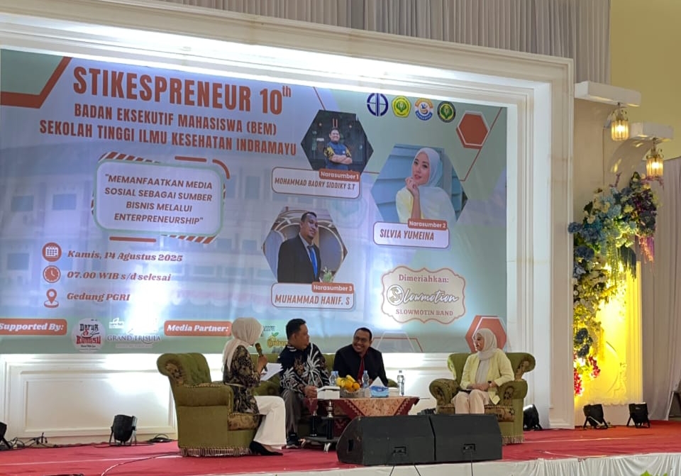 BEM STIKes Indramayu Gelar Kegiatan STIKESPRENEUR ke-10, Ajak Peserta Manfaatkan Media Sosial untuk Berbisnis