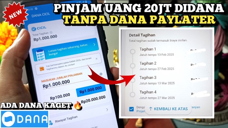 Pinjam Saldo Dana Anti Ribet Tanpa Perlu KTP, Ini Cara Pinjam Saldo di Aplikasi DANA 1 Juta Rupiah