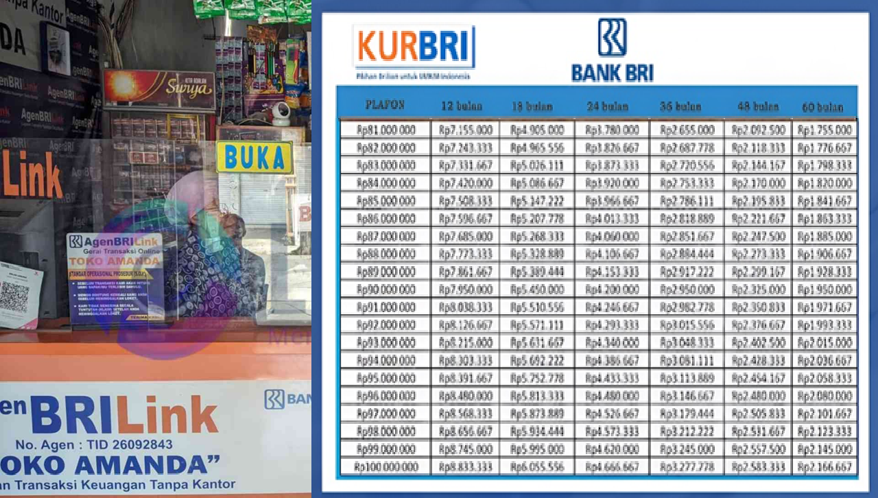 Cocok untuk Pemula! KUR BRI 2025 Plafon Rp50 Juta Bisa Cair Tanpa Jaminan, Simak Tenor dan Cicilannya di Sini