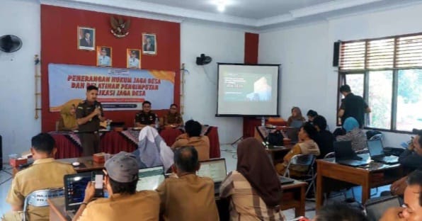 Bersama Kejaksaan, DPMD Indramayu Sosialisasikan Input Aplikasi Jaga Desa
