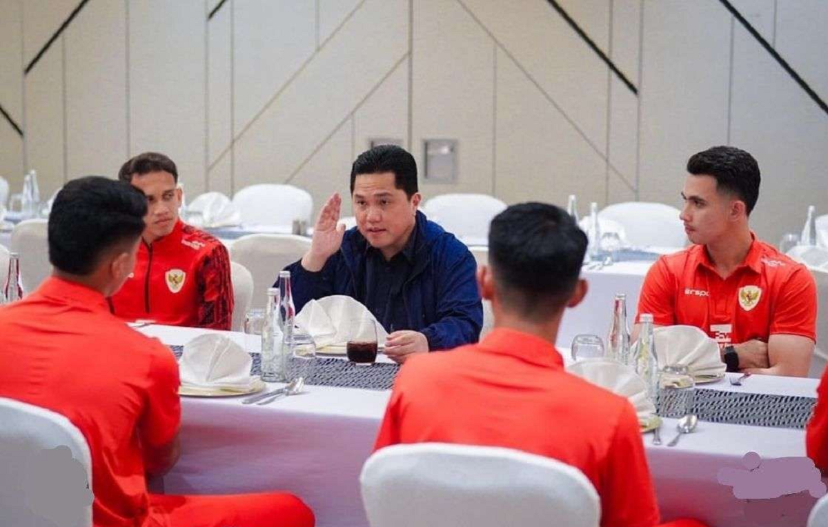 Harapan Erick Thohir Kepada Timnas Indoneia U-23 Agar Dapat Menembus Olimpiade 2028 via Piala Asia U-23