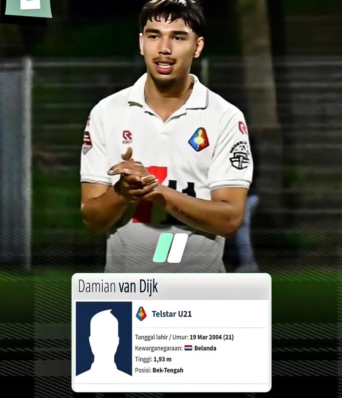 Incaran lama PSSI, Naturalisasi Damian Van Dijk! Keturunan Indonesia Dibidik dari Tahun 2023 Kelanjutannya....