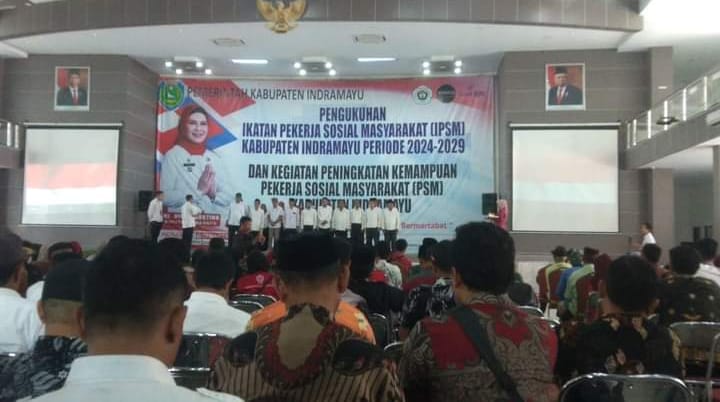 Hadiri Pengukuhan IPSM Indramayu, Bupati Nina Berharap IPSM Tetap Bersinergi dengan Pemda