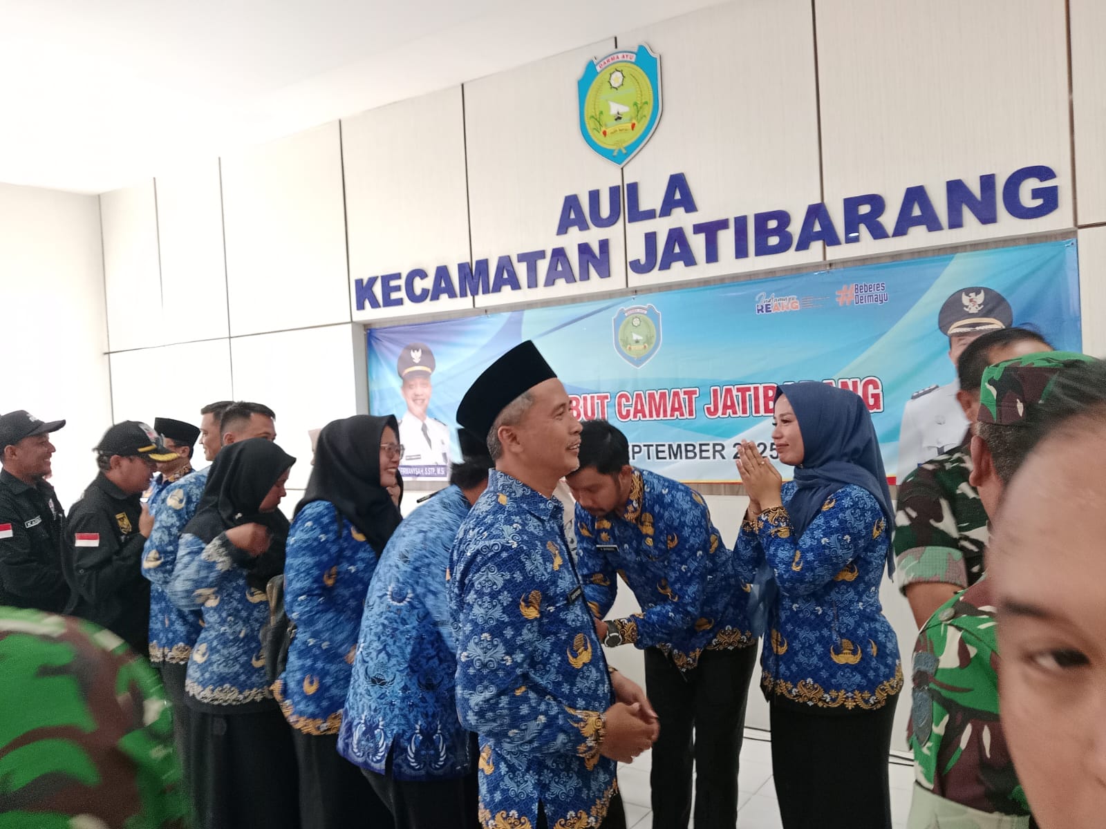 Mardono Resmi Jabat Camat Jatibarang, Posisi Sekmat Dijabat Supendi