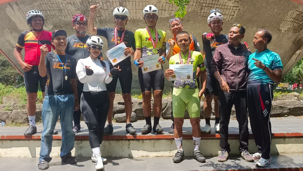 ICC Race Series 2.5, Puluhan Pesepeda Berlomba Jadi yang Tercepat 