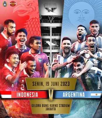 Harga Tiket Timnas Indonesia vs Argentina,  Paling Murah Ternyata Segini!   