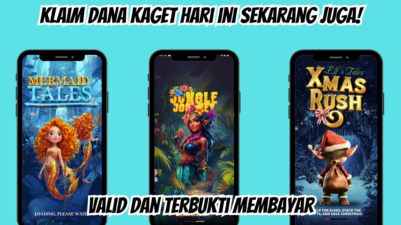 Rp 50.000 Gratis, Klaim Dana Kaget Hari Ini Lewat 3 Aplikasi Penghasil Uang Berbasis Game Ini Sekarang Juga!