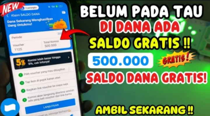 Cek APK DANA Kamu Sekarang! Ada Saldo DANA Gratis Rp500.000 Buruan Diklaim!