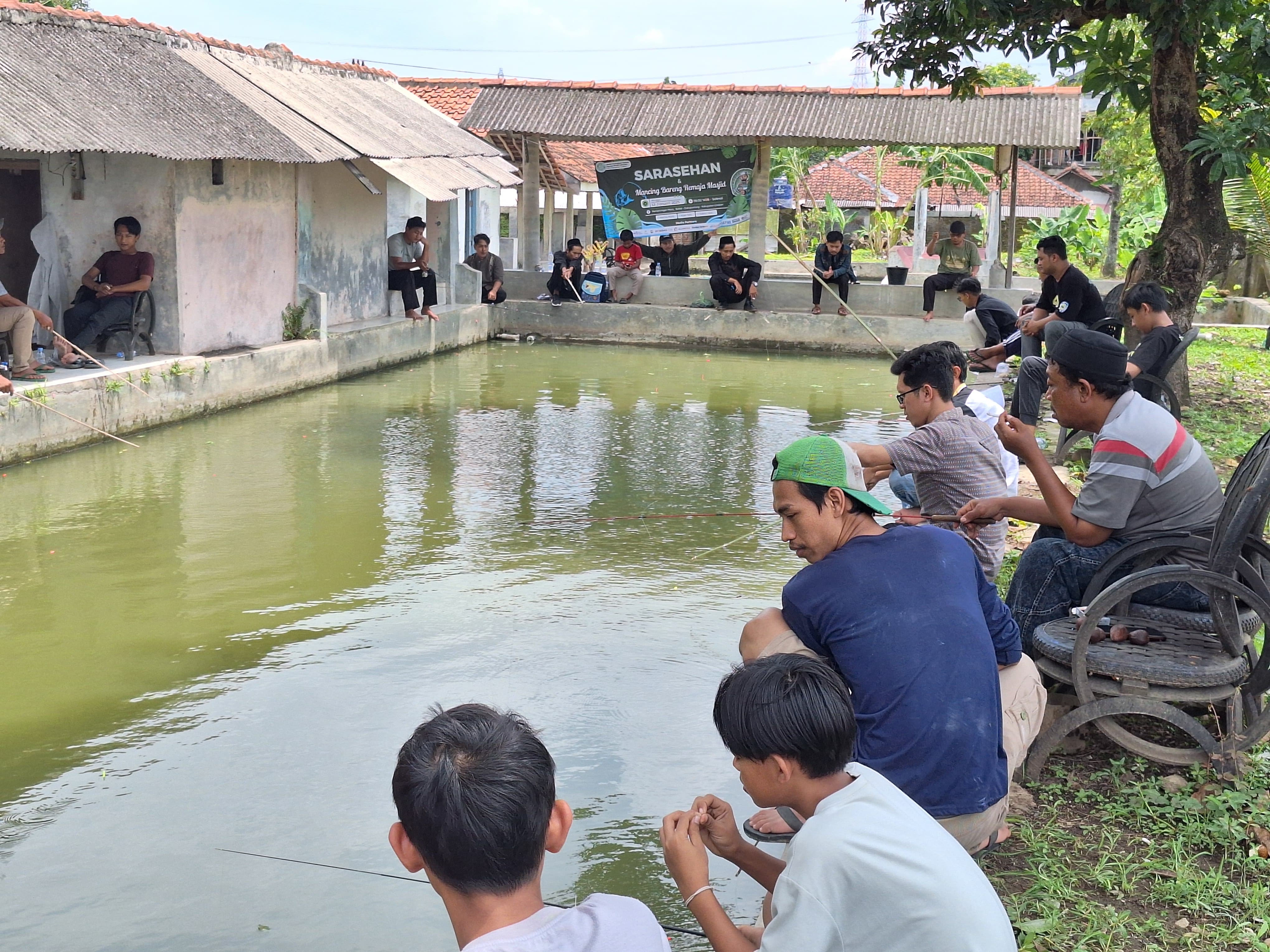 Pererat Silaturahmi, DPD BKPRMI Kabupaten Cirebon Gelar Sarasehan dan Mancing Bersama