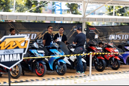 CustoMAXI 2025 Bandung, NMAX 'TURBO' dan NEO Dominasi Arena Kontes dengan Ubahan Minimalis yang Manis