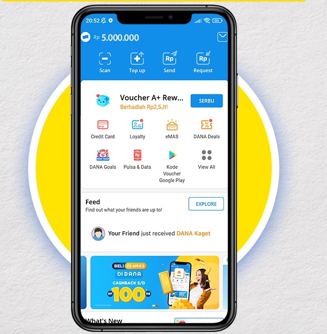 Modal Daftar Pakai Nomor Hp! Cara Pinjam Saldo DANA langsung Cair Limit hingga Rp5.000.000, Cepat & Aman!