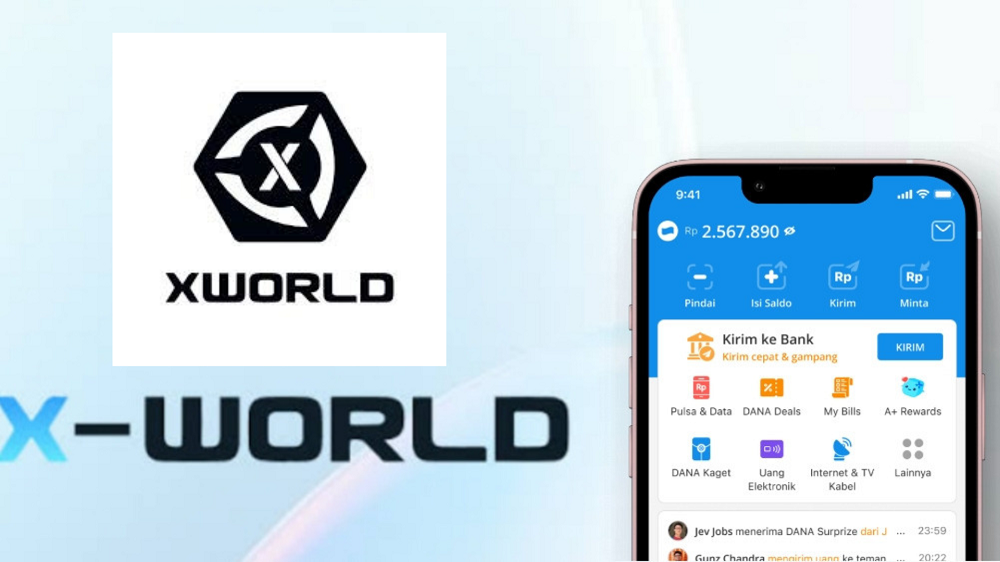 Dapatkan Uang Tunai Gratis Cuma Dari Download Aplikasi! Begini Cara Mendapatkan Uang Dari Aplikasi XWorld