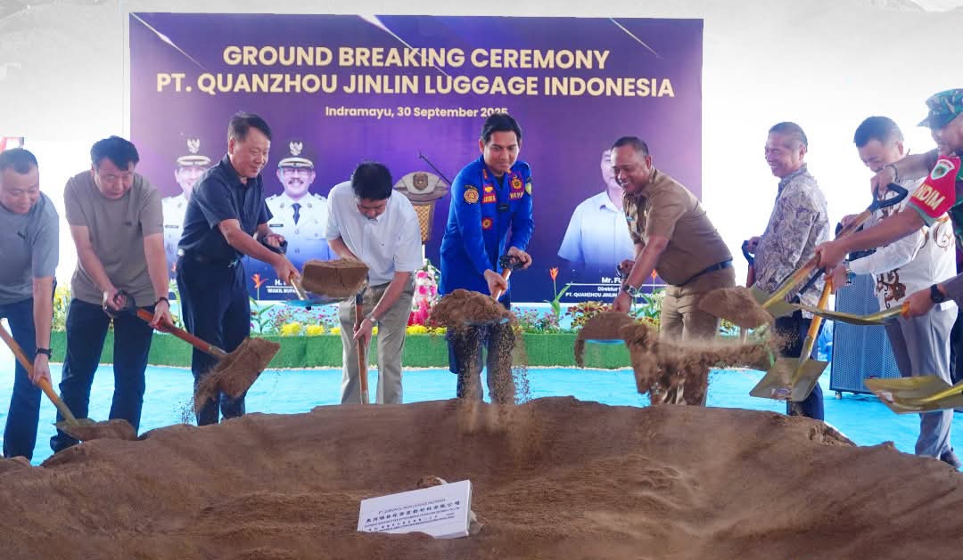 Pembangunan Pabrik Koper Dimulai, Indramayu Siap Jadi Magnet Baru Investasi