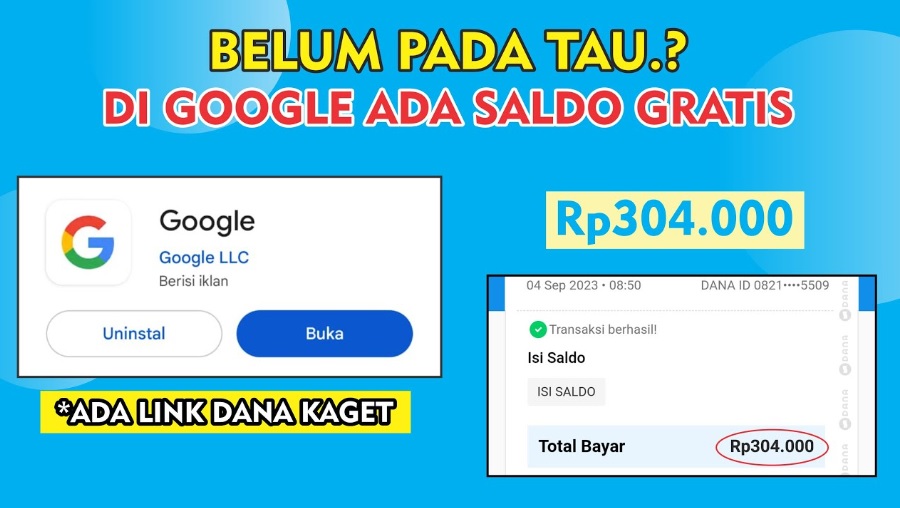 Klaim Saldo Dana Gratis dari Google Senilai Rp304.000 Hanya dengan Mengisi Survey, Simak Caranya Disini