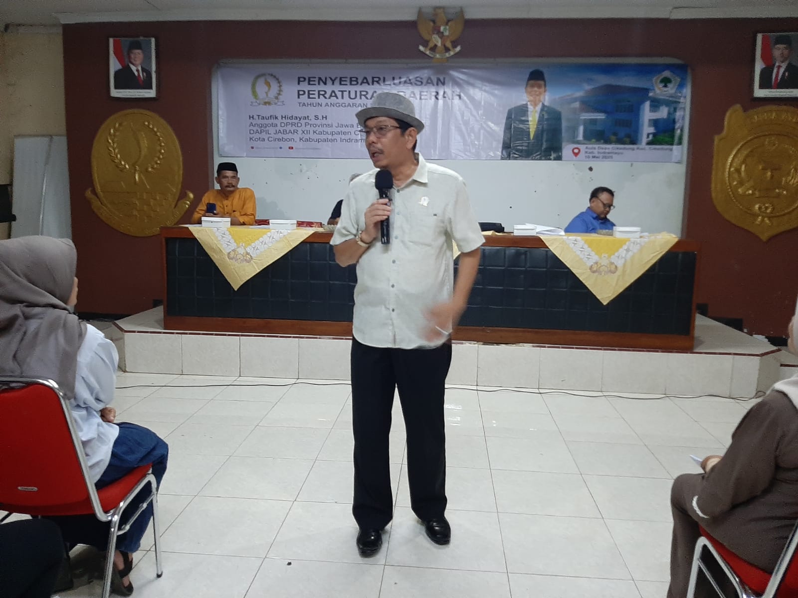 H Taufik Hidayat Dorong Pemahaman Petani Terkait Perda Perlindungan di Kecamatan Cikedung