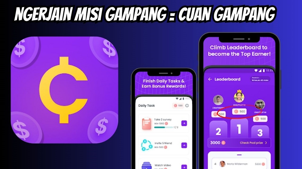 Saldo Dana Gratis Tanpa Undang Teman Langsung Cair Cuma Dari Mengerjakan Misi Gampang! Begini Caranya