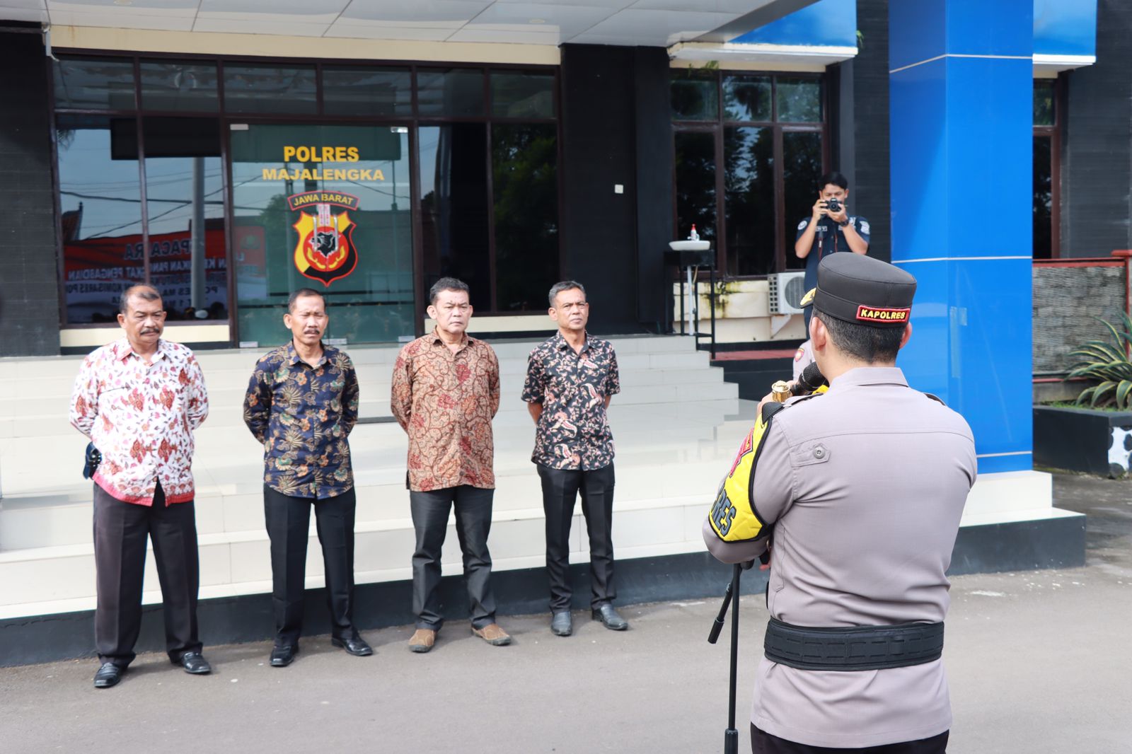 4 Personil Polres Majalengka Polda Jabar Memasuki Purna Bhakti